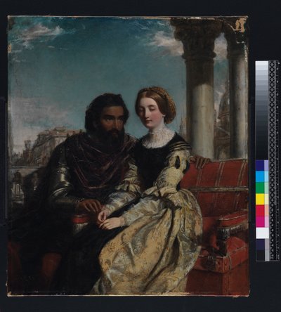 Othello and Desdemona, c.1840-56 by William Powell Frith